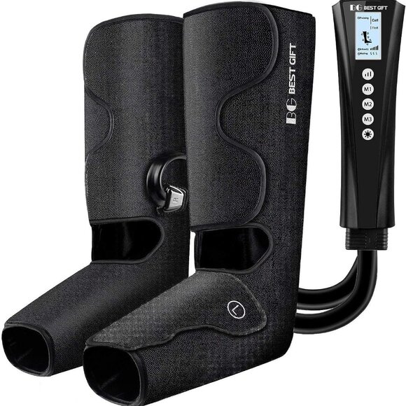Foot and Leg Massager with Heat, Best Gifts for Mom, Dad, Women, Men and Elders - Picture 1 of 7